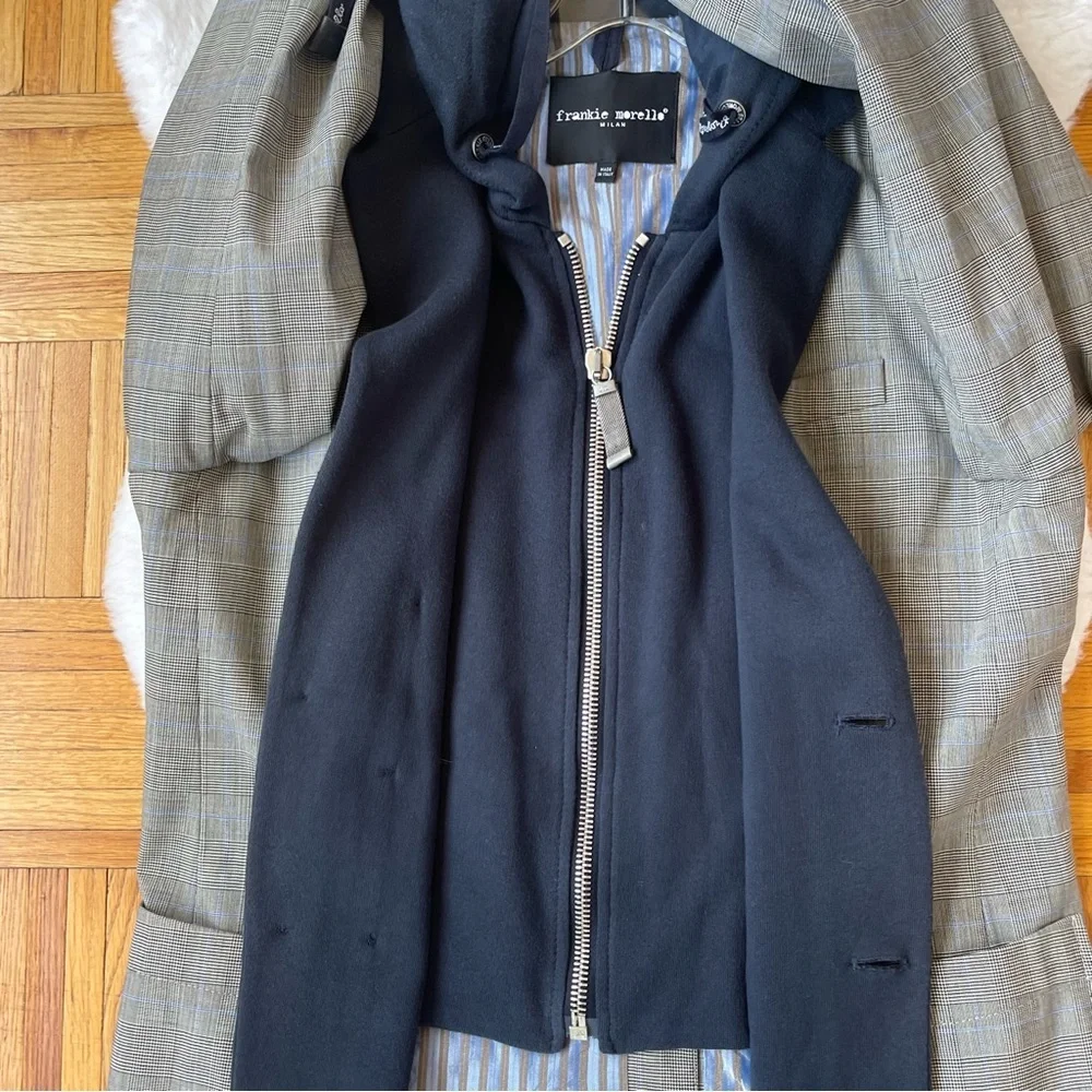 FRANKIE MORELLO Jackie Blazer‎ Hoodie Size X-Large